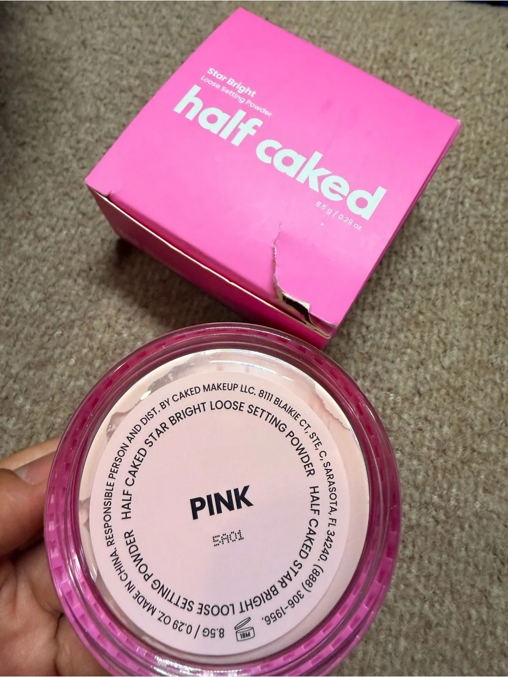 New Skin Brightening Face Powder - Pink 8.5 g / 0.29 oz